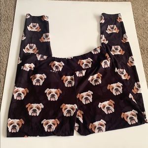 Charlie’s Project dog face leggings